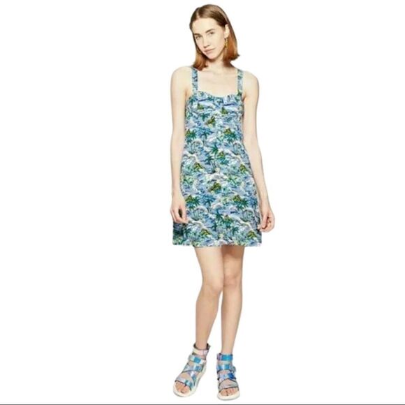NWOT Wild Fable Hawaiian Print Sundress Sz XXL - Picture 1 of 7